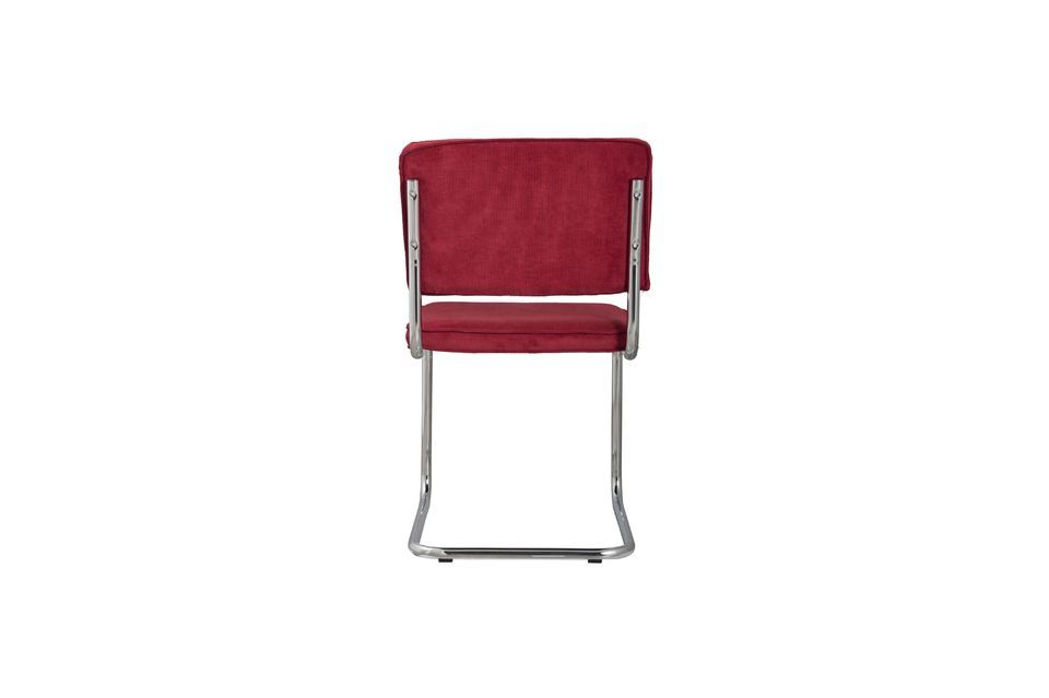 Sedia Ridge Rib Chair Rossa - 6