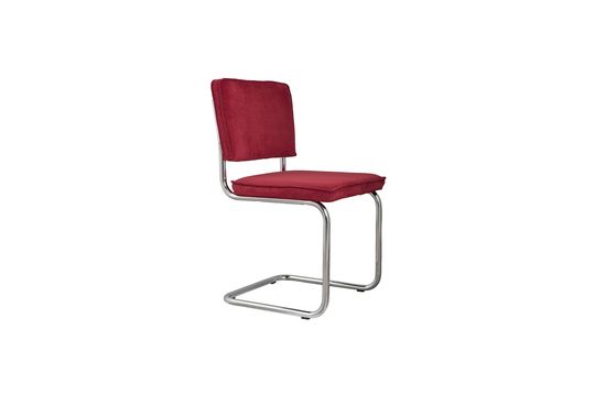 Sedia Ridge Rib Chair Rossa Foto ritagliata