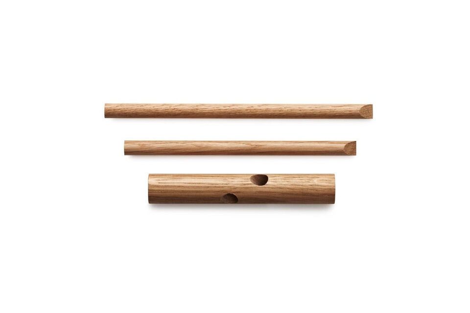 Il designer belga Benoît Deneufbourg ha ideato questi ganci Sticks
