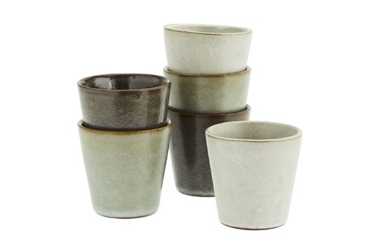 Set di 4 tazze in ceramica Higge Foto ritagliata