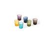 Miniatura Set di 6 bicchieri multicolore con motivo Tumbler rotondo 1