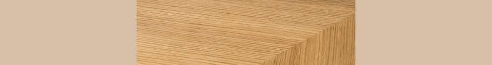 Materiali prima di tutto Seth Tavolo 180X90 Rovere