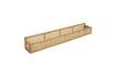 Miniatura Shelfi Grande scaffale in rattan intrecciato 2