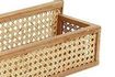 Miniatura Shelfi Grande scaffale in rattan intrecciato 4