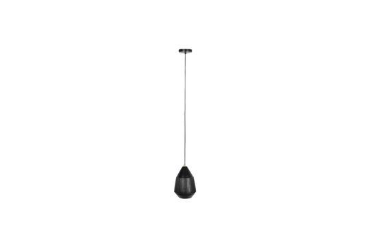 Sospensione piccola in alluminio nero Aysa
