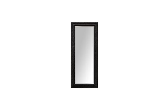 Specchio in legno nero Pin