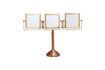Miniatura Specchio in ottone dorato Ottone 2