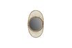 Miniatura Specchio ovale in bambù Moon 1