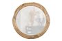 Miniatura Specchio rotondo in legno di mango, beige Rion Foto ritagliata