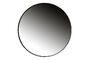 Miniatura Specchio rotondo in metallo nero Doutzen Foto ritagliata