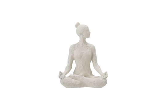 Statuetta decorativa bianca Adalina Foto ritagliata