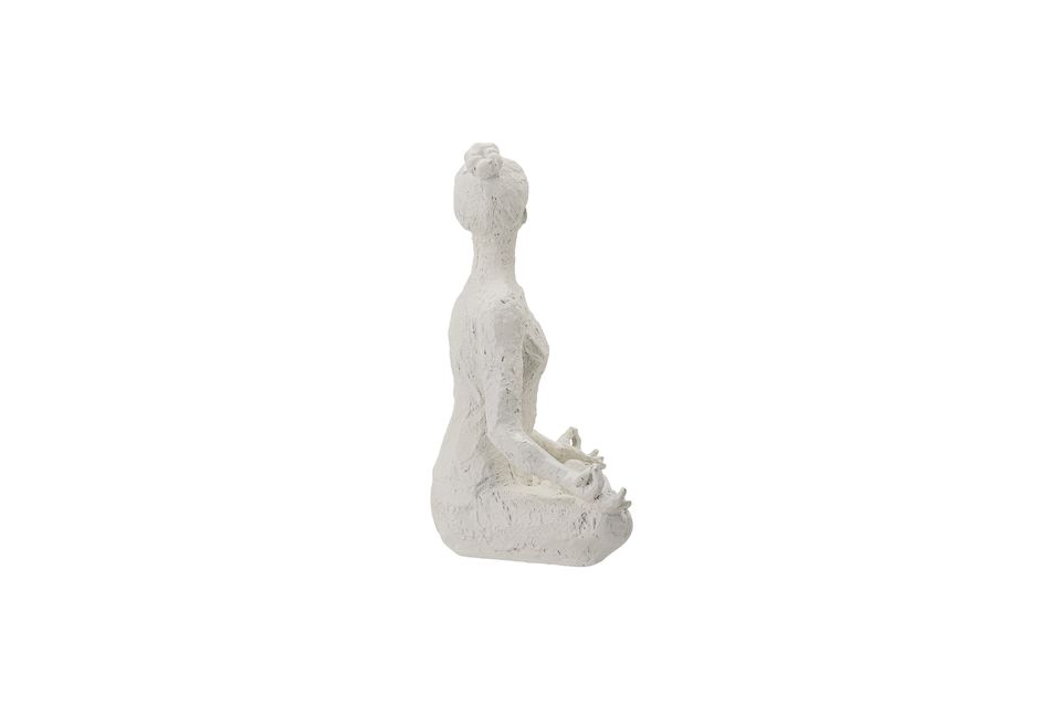 Statuetta decorativa bianca Adalina - 9