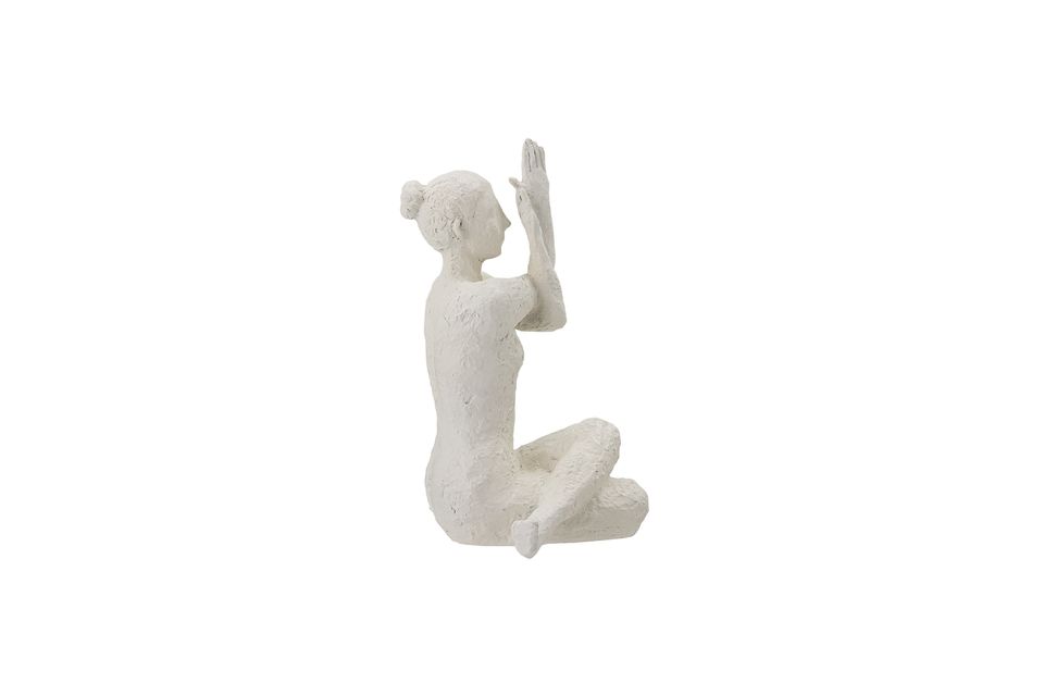 Statuetta decorativa bianca Adalina II - 4