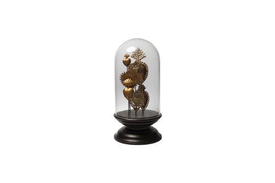Statuetta decorativa in metallo ramato Ex-Voto