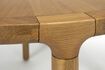 Miniatura Storm beige ronde houten tafel D128 7