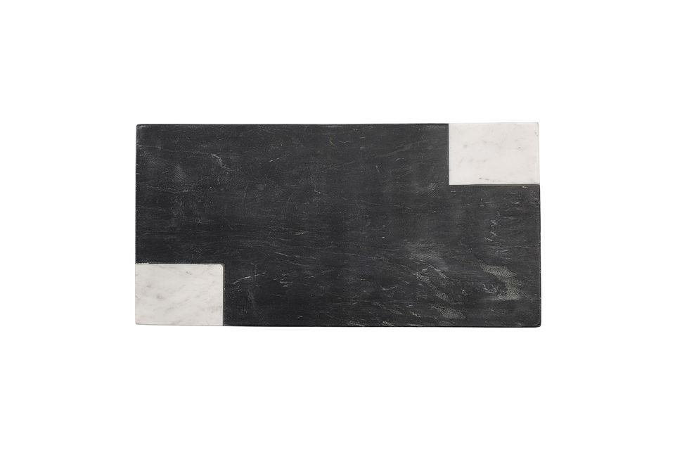 Tagliere in marmo nero Elvia Bloomingville - 46cm