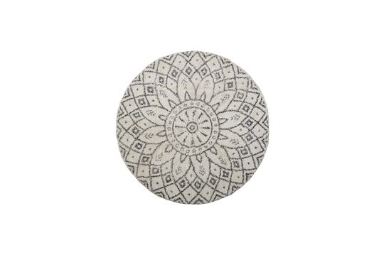 Tappeto Acton in cotone nero