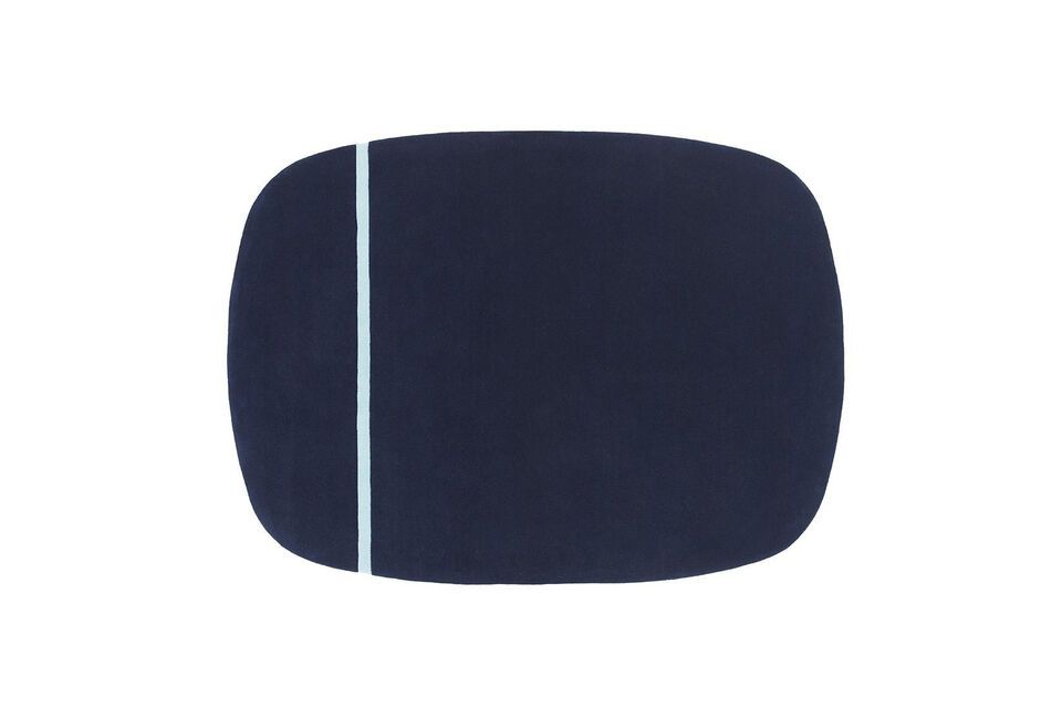 Tappeto in lana blu 175x240 Oona Normann Copenhagen