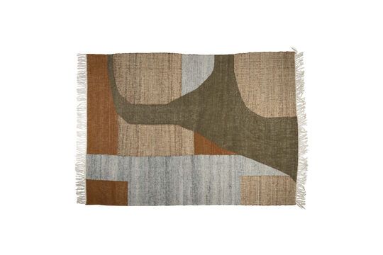 Tappeto in lana marrone 200x300 cm Padiglione