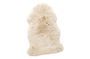 Miniatura Tappeto in pelle di pecora bianca Prim Foto ritagliata