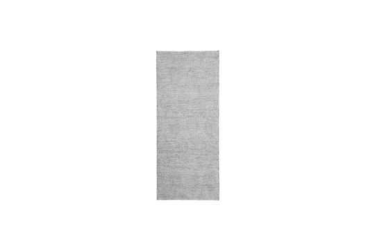 Tappeto in tessuto grigio Mara Foto ritagliata