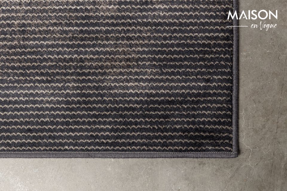 Scoprite il tappeto 200 x 300 in tessuto Obi grigio