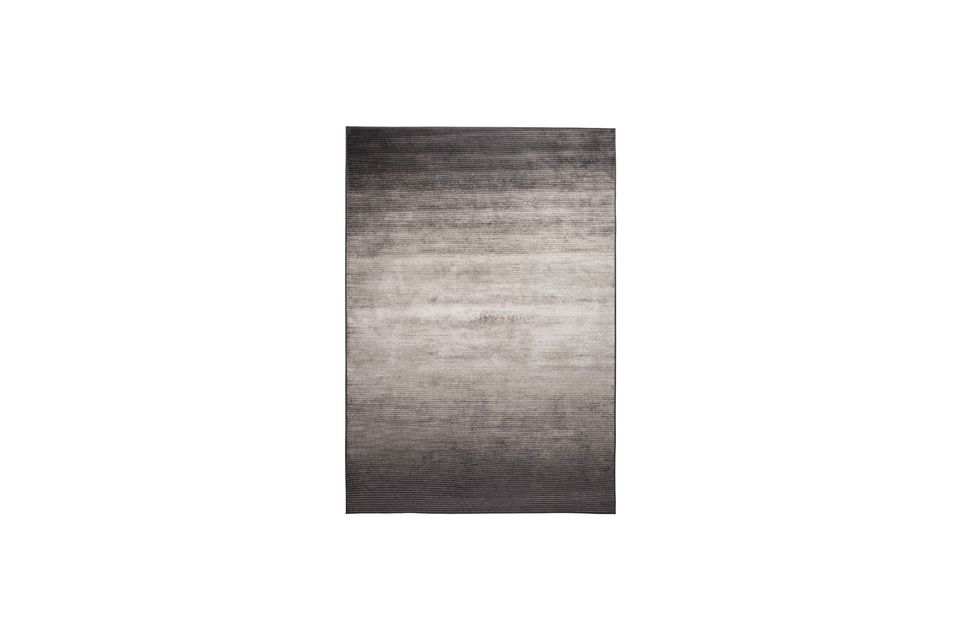 Tappeto in tessuto grigio Obi Zuiver