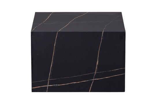 Tavolino Benji in marmo nero Foto ritagliata