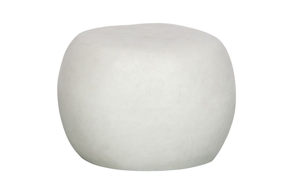 Tavolino grande in argilla fibrosa bianca Pebble Vtwonen
