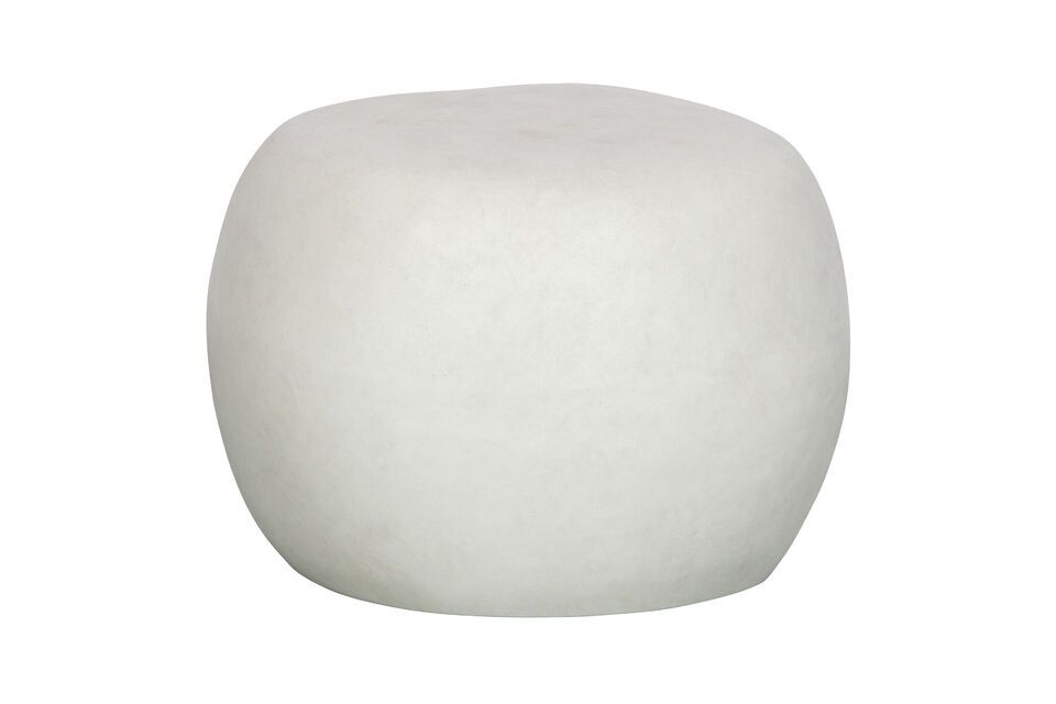 Tavolino grande in argilla fibrosa bianca Pebble Vtwonen