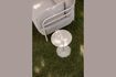 Miniatura Tavolino in acciaio beige Snow 2
