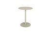Miniatura Tavolino in acciaio beige Snow 1