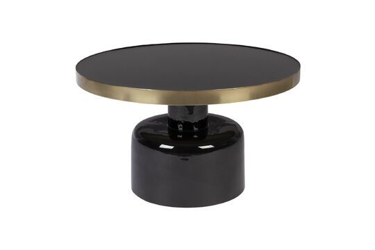 Tavolino in ferro nero glam