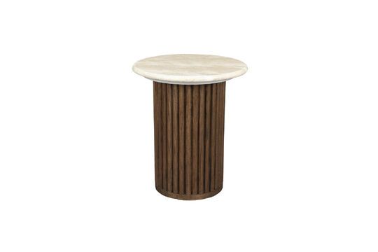 Tavolino in legno beige Arda Foto ritagliata
