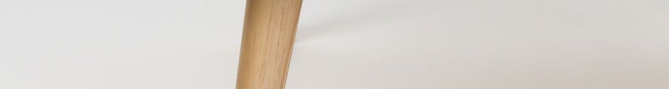 Materiali prima di tutto Tavolino in legno beige Rise