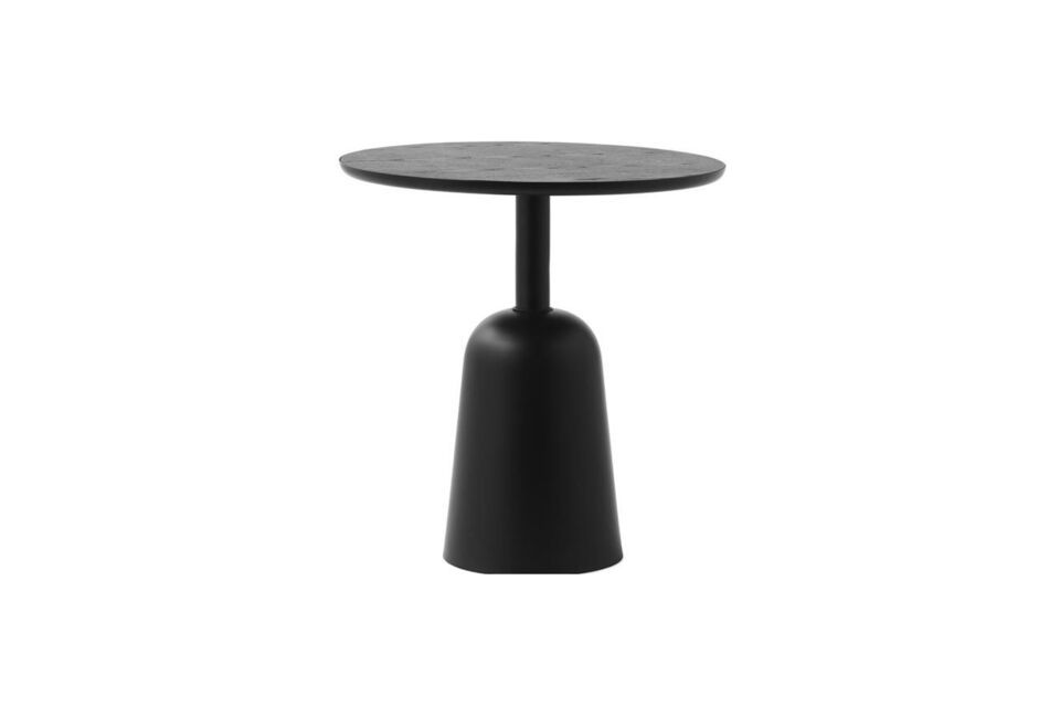 Tavolino in legno di frassino nero Turn - 6