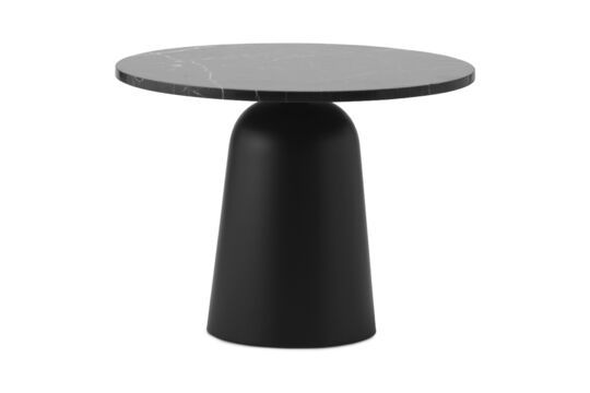 Tavolino in legno di frassino nero Turn Foto ritagliata