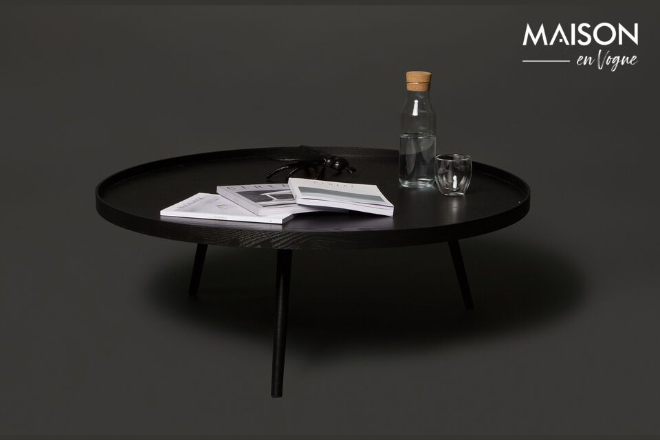 Tavolino Mesa, MDF e pino, praticità e versatilità