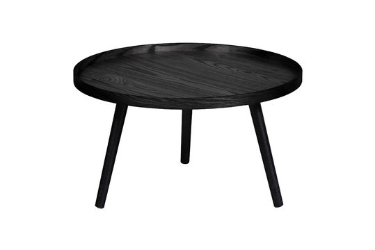 Tavolino in legno nero Mesa Foto ritagliata