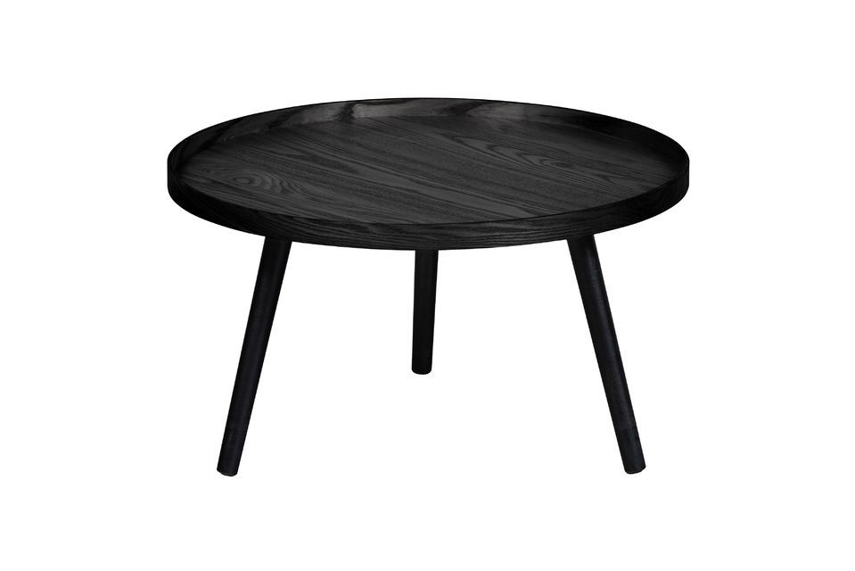 Tavolino in legno nero Mesa Woood