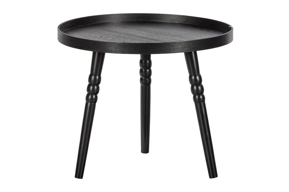 Tavolino in legno nero Ponto Woood