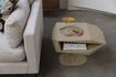 Miniatura Tavolino in resina beige North Side 2