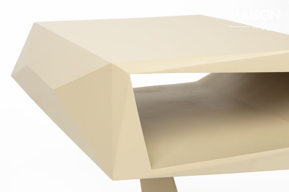 Tavolino in resina beige North Side - 7