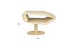 Miniatura Tavolino in resina beige North Side 7