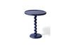 Miniatura Tavolino Twister in fusione di alluminio blu scuro 3