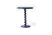 Miniatura Tavolino Twister in fusione di alluminio blu scuro 1