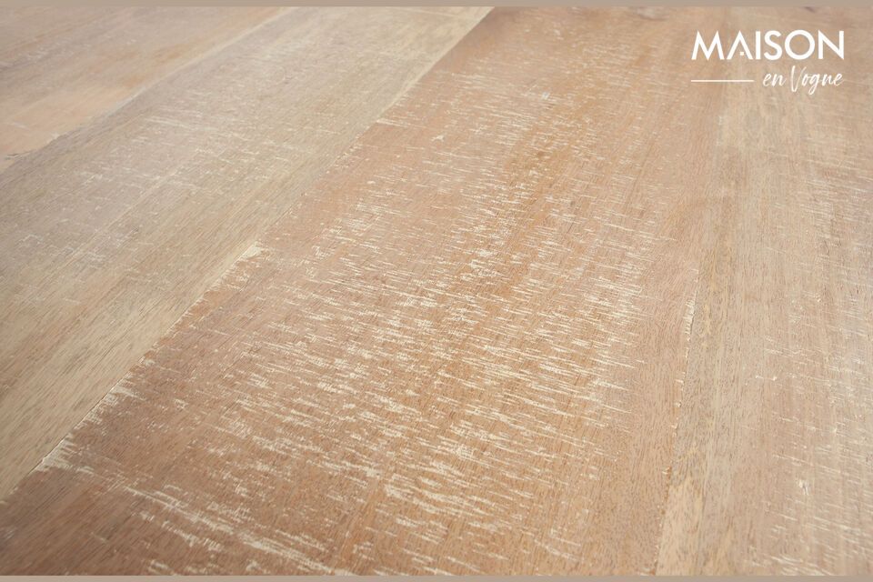 Scoprite la bellezza naturale del legno di mango con il nostro tavolo Tablo