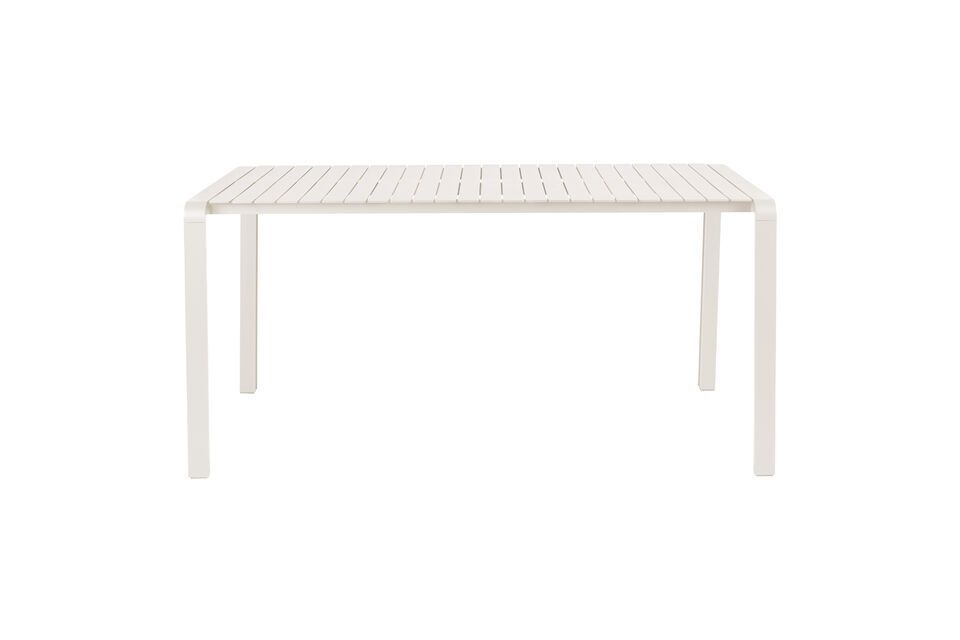 Tavolo da giardino in alluminio bianco Vondel Zuiver