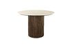 Miniatura Tavolo da pranzo in legno beige Arda 1