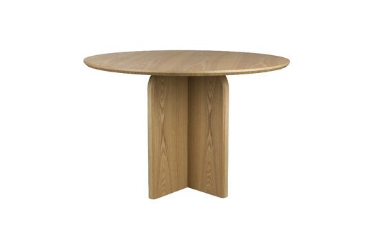 Tavolo da pranzo in legno beige Laurent Foto ritagliata